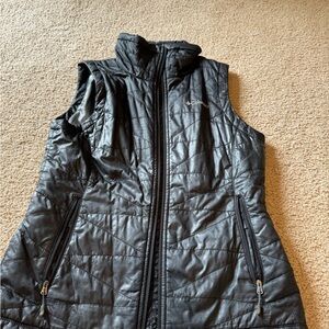 Columbia Black Omni Heat Quilted Puffer Vest